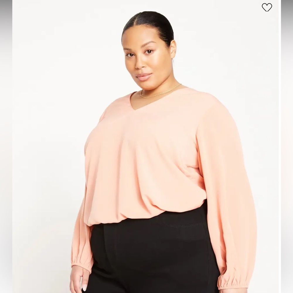 Universal Standard Better Than Silk Romantic Blouse, NWT, Size 2XS 6-8